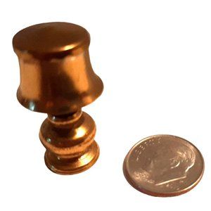 Miniature Brass Lamp Dollhouse Accessory